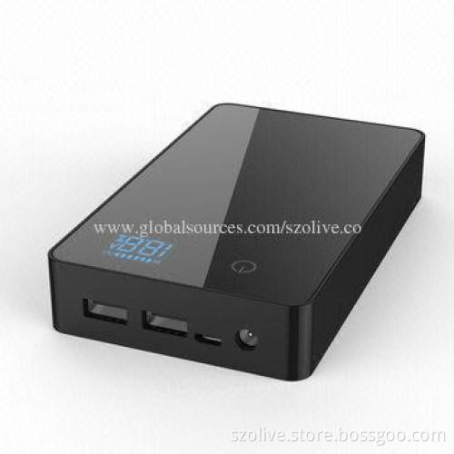 11,000mAh Power Banks, Capacity Indicator, Dimensions 128 x 76 x 23mm